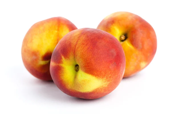 Peaches Isolated — Stock Photo, Image