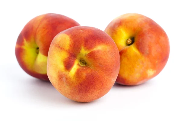 Peaches Isolated — Stock Photo, Image