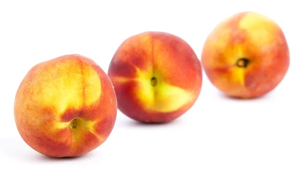 Peaches isolated — Stock Photo, Image