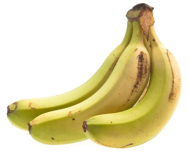 白い背景に隔離されたバナナの束 — ストック写真