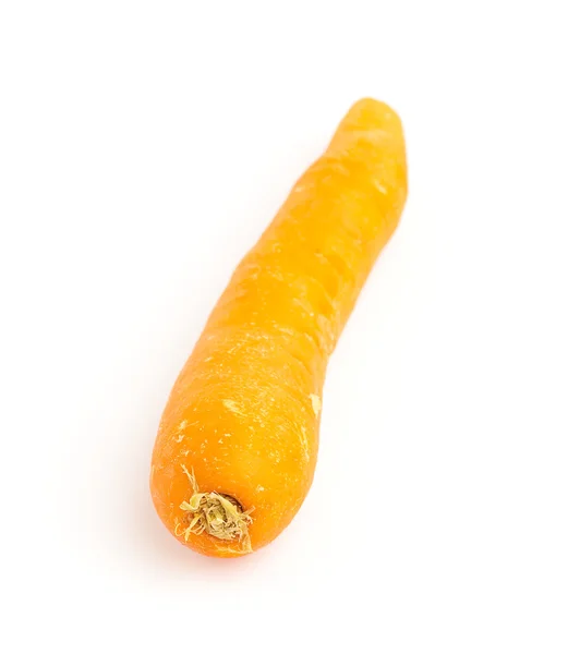 Морковь Изолирована Белом Фоне — стоковое фото