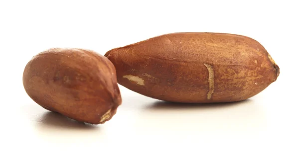Tumpukan Kacang Diisolasi Pada Latar Belakang Putih — Stok Foto