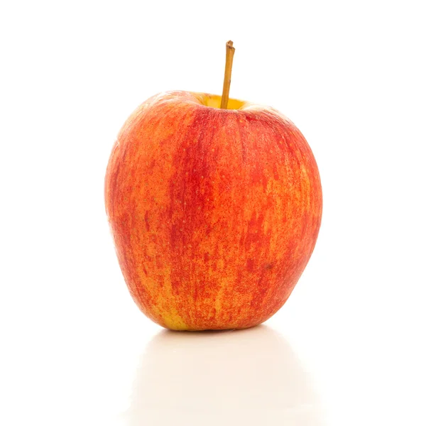 Beyaz Arkaplanda Kırmızı Elmalar Izole Edilmiş — Stok fotoğraf