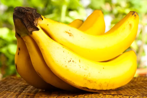 Bananen Isoliert Auf Einer Weide — Stockfoto