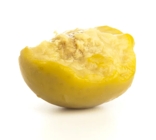 Bite olive — Stock Photo, Image