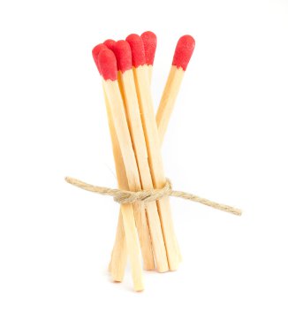 Matches on white clipart