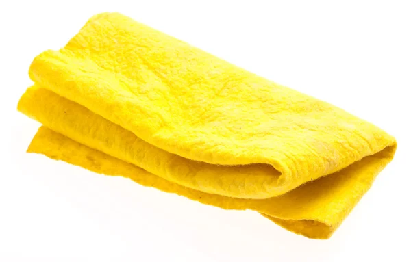 Żółty szmata — Zdjęcie stockowe