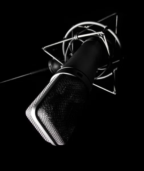 Винтажные микрофоны — стоковое фото
