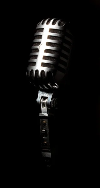 Microfone vintage — Fotografia de Stock