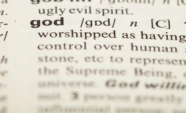 Palavra de Deus — Fotografia de Stock