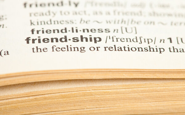 Friendship word