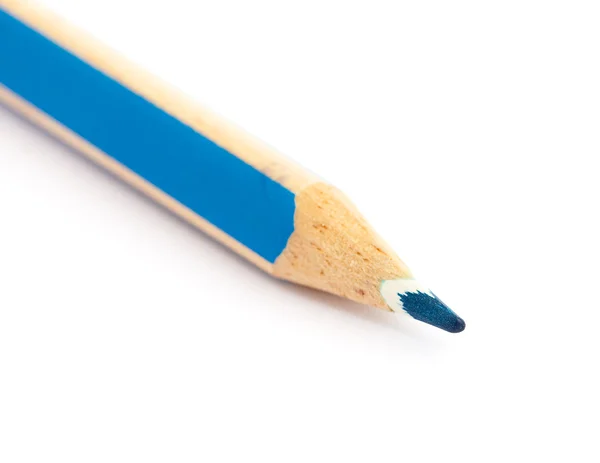 Πολύχρωμα μολύβια πάνω από whtie — Φωτογραφία Αρχείου