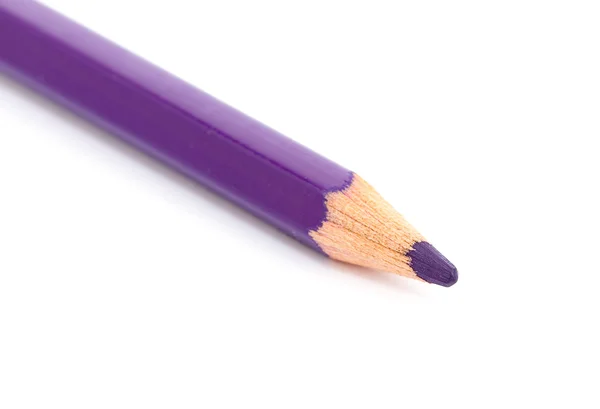 Crayons coloridos sobre whtie — Fotografia de Stock