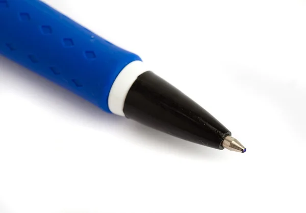 蓝色钢笔 — 图库照片