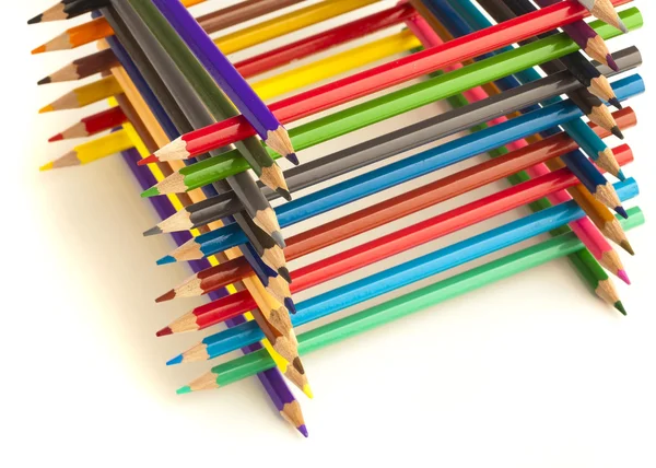 Crayones de madera —  Fotos de Stock