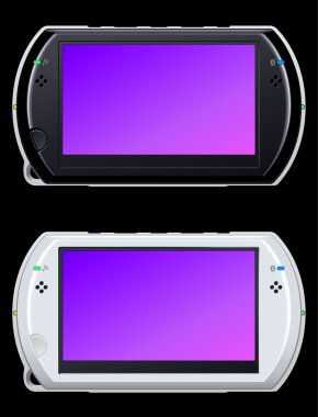 portable video game console clipart