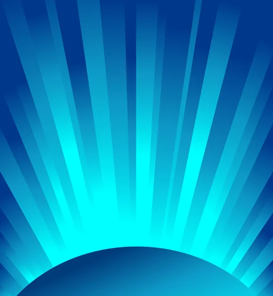 Λάμπει Μπλε Ακτίνες Του Φωτός Backgroung — Διανυσματικό Αρχείο