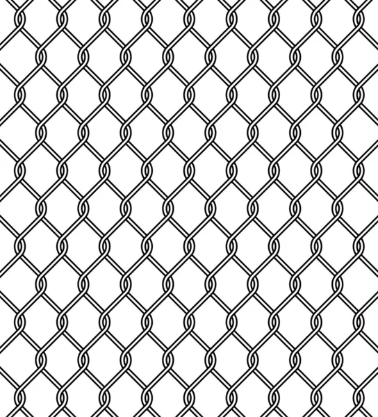 Chain link fence texture — Stock Vector