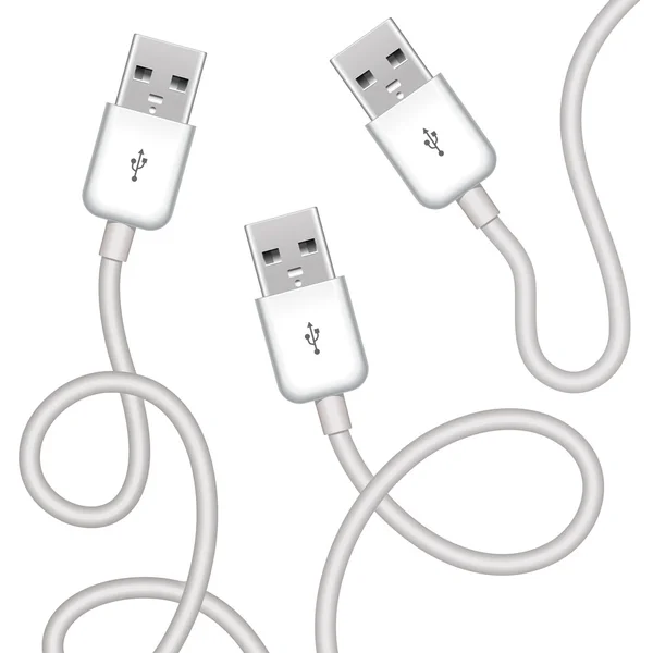 Векторные USB-заглушки — стоковый вектор