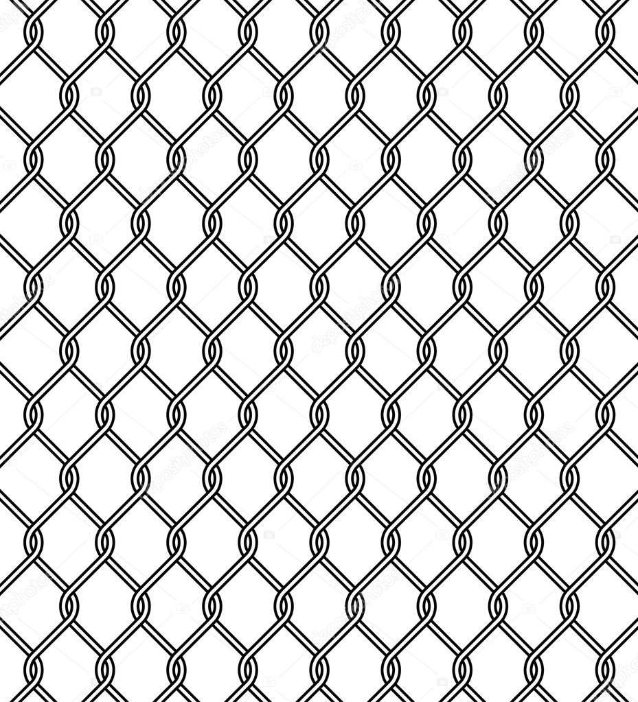 Chain Link Fence Texture Vector Image By C Alekup Vector Stock