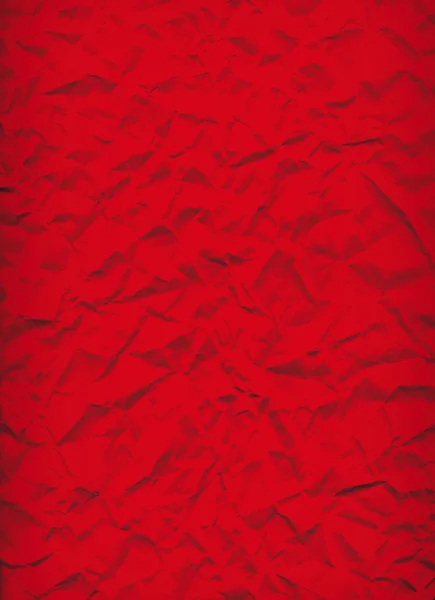 Carta schiacciata rossa — Foto Stock