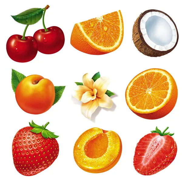 Vruchtenpakket — Stockfoto
