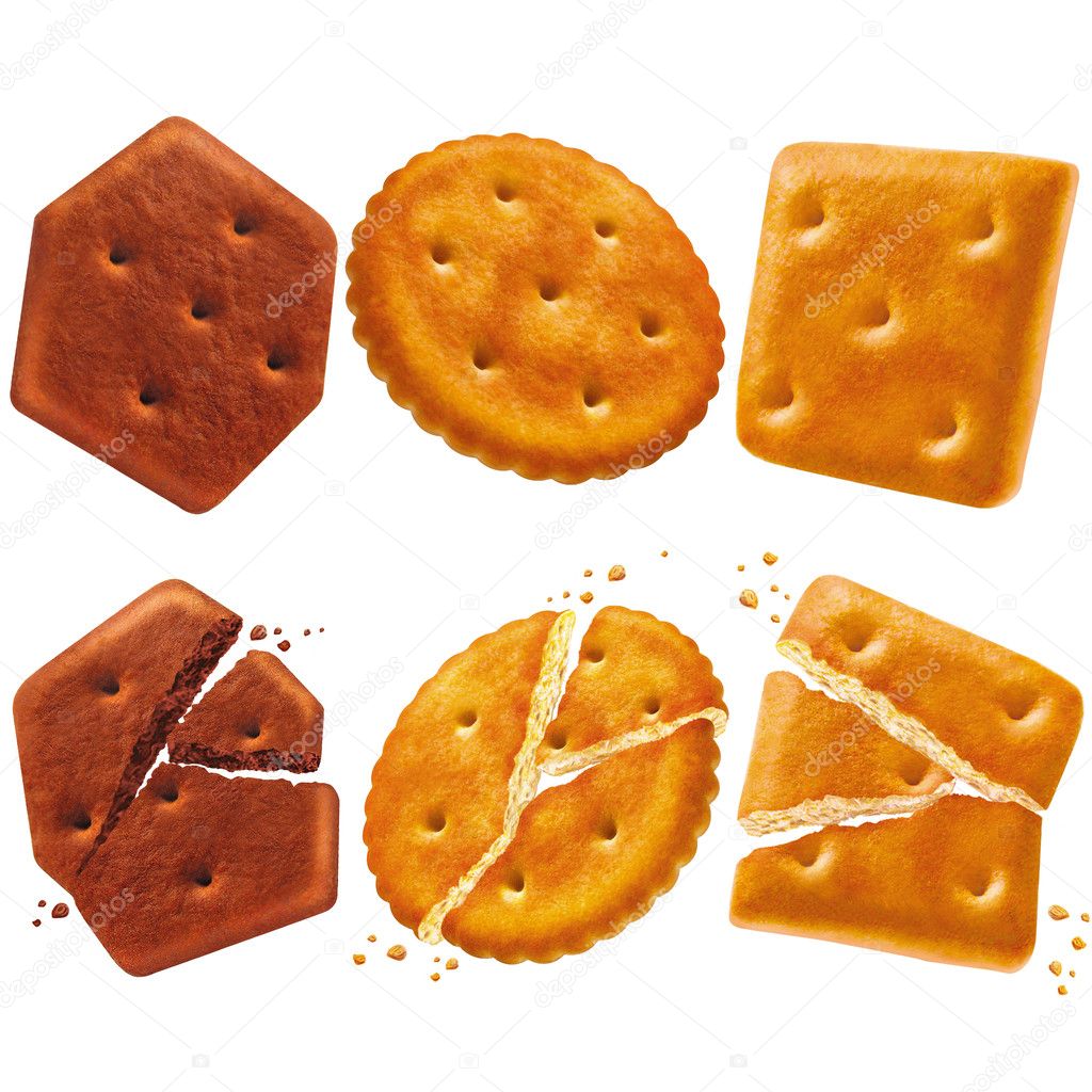 Set of crackers