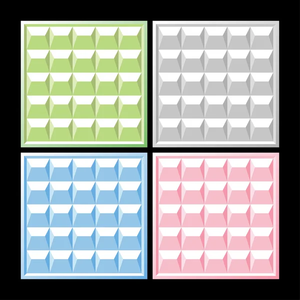 Papier peint avec des cubes — Image vectorielle