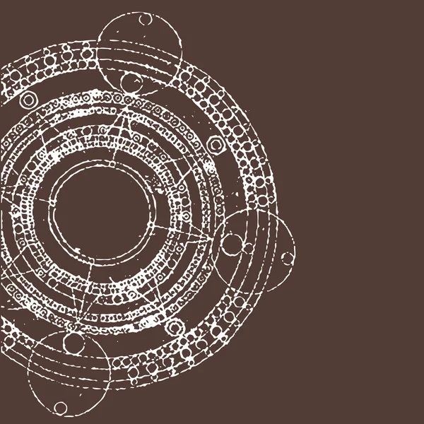 玛雅人的日历 — 图库矢量图片