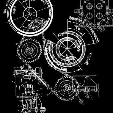 Technical drawing clipart