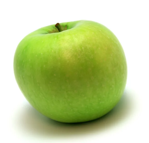 Ripe juicy green apple — Stock Photo, Image