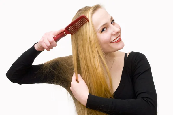 Para peinar el cabello —  Fotos de Stock