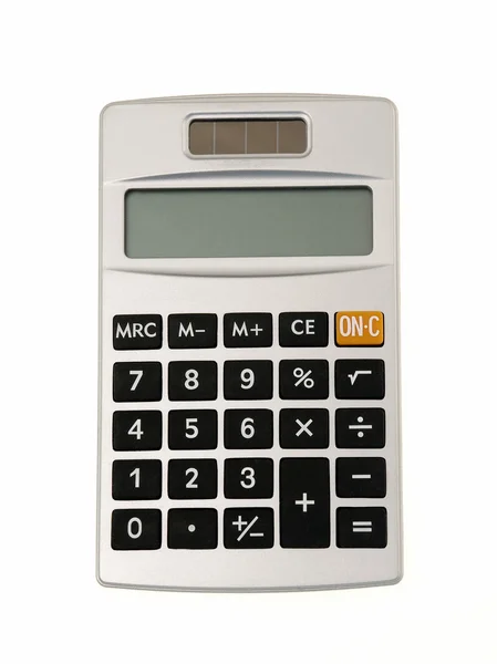 Calculadora portátil — Fotografia de Stock