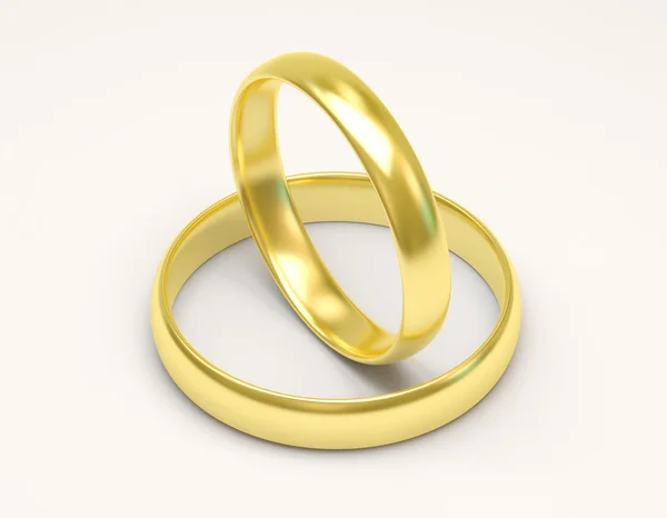Gyönyörű Esküvői Gyűrűk Kép — Stock Fotó
