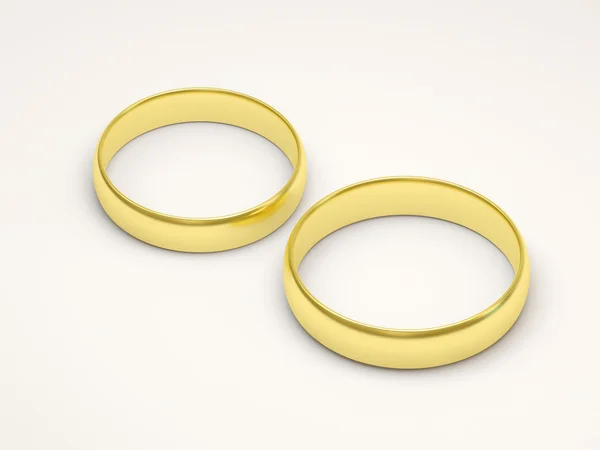 Gyönyörű Esküvői Gyűrűk Kép — Stock Fotó