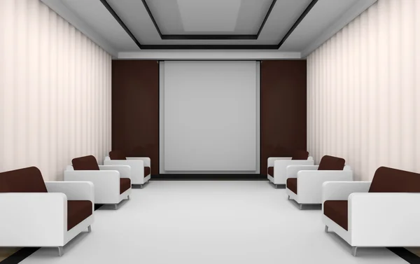 Elegante sala de conferências — Fotografia de Stock