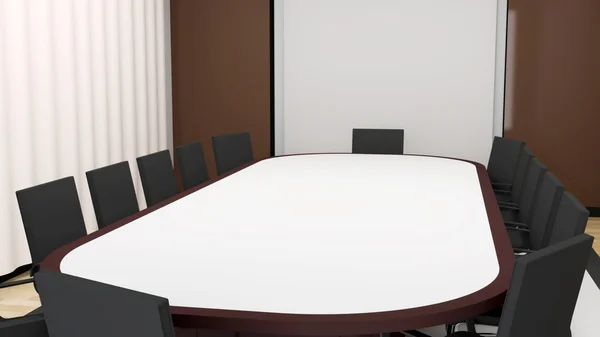 Moderna sala de reuniões interior — Fotografia de Stock