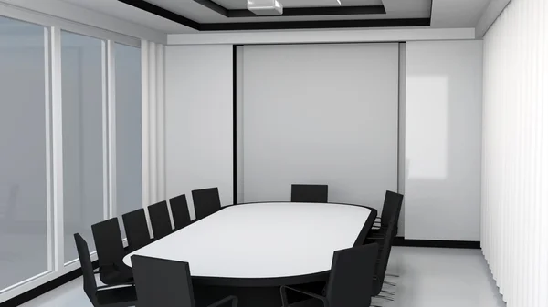 Современный интерьер конференц-зала — стоковое фото