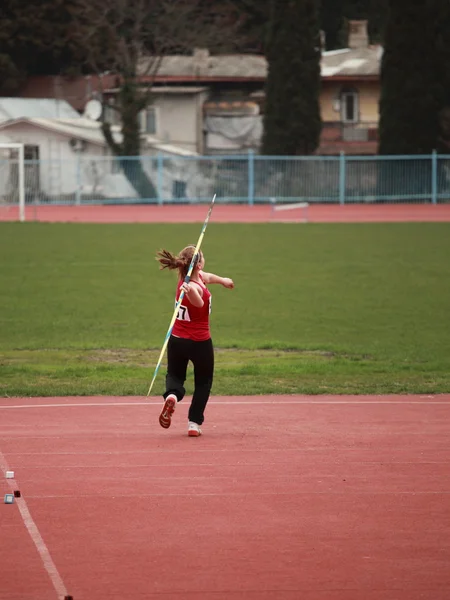 Javelin-throwing — Stock Photo, Image