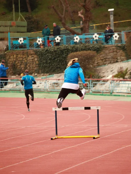 Athlete in training — Stock Photo, Image
