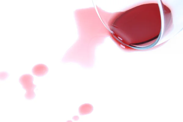 stock image Spilt Wine