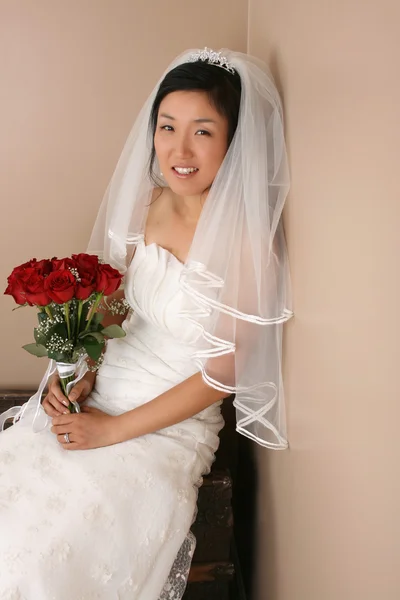 Korean bride — Stock Photo, Image