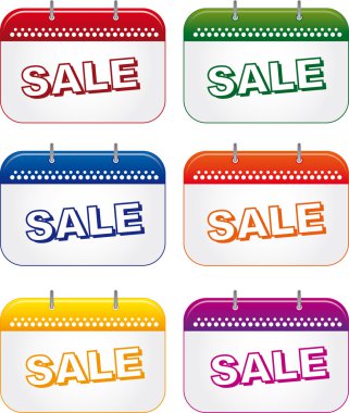 Signboard sale clipart