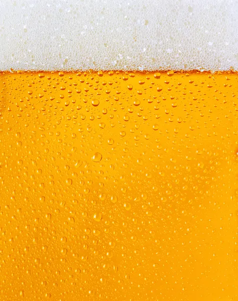Textura de vidro de cerveja de orvalho — Fotografia de Stock