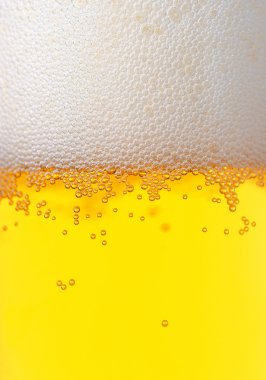 Fresh beer bubbled glass texture clipart