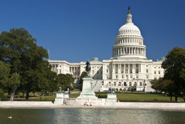 The US Capitol in Washington D.C. clipart