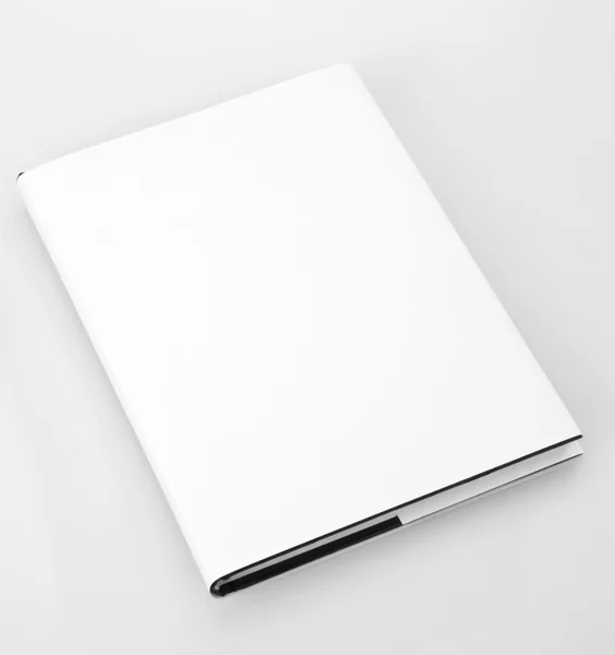 Libro Blanco Cubierta Blanca — Foto de Stock