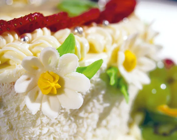 Cake icing flower — Stock Photo, Image