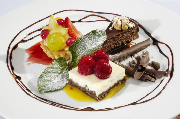 Mini desserts — Stock Photo, Image