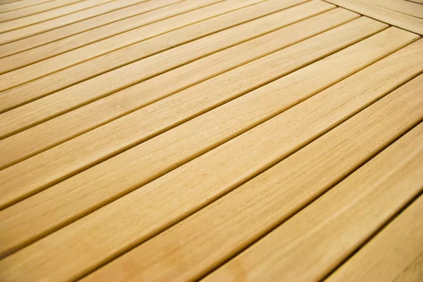 Wooden Garden Table Detail — Stock Photo, Image